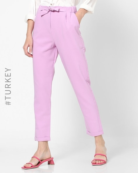 Dark Purple Trousers – Spotlight Style Boutique