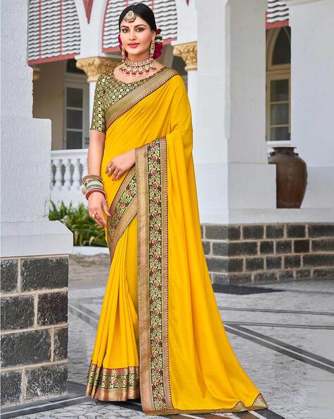 Buy BLACK Sarees for Women by Sajasajo Online | Ajio.com