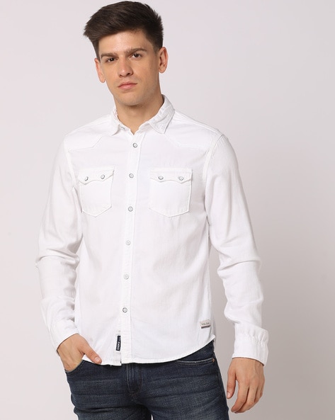 Buy White Shirts, Tops & Tunic for Women by SHE Online | Ajio.com