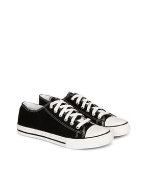mozafia Mid-Tops Lace-Up Canvas Shoes-picture-31