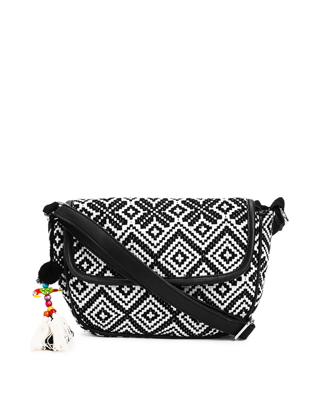 Textured Slingbag with Adjustable Strap