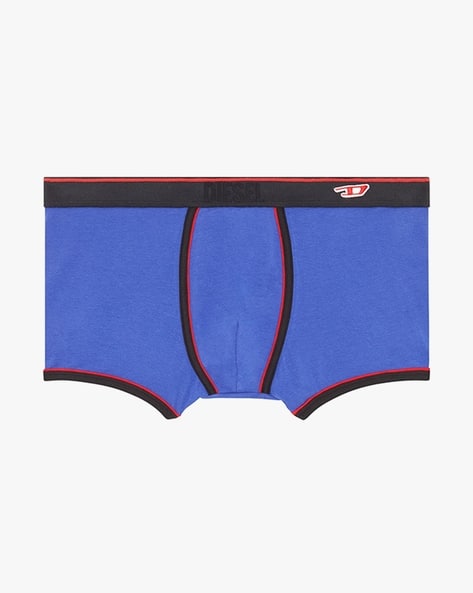 Buy DIESEL Umbx-Damien Boxer | Blue Color Men | AJIO LUXE