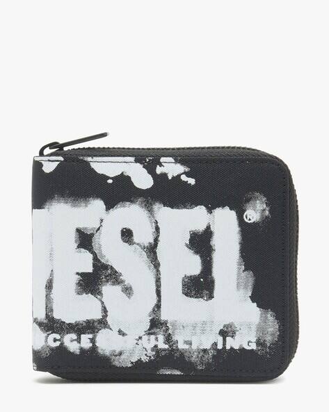 Buy DIESEL Bi-Fold Coin Zip Unisex Wallet | Black Color Men | AJIO  