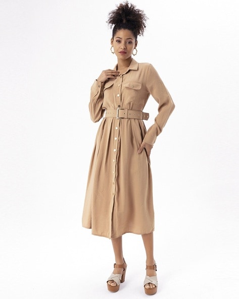 Buy Beige Dresses for Women by SAM Online