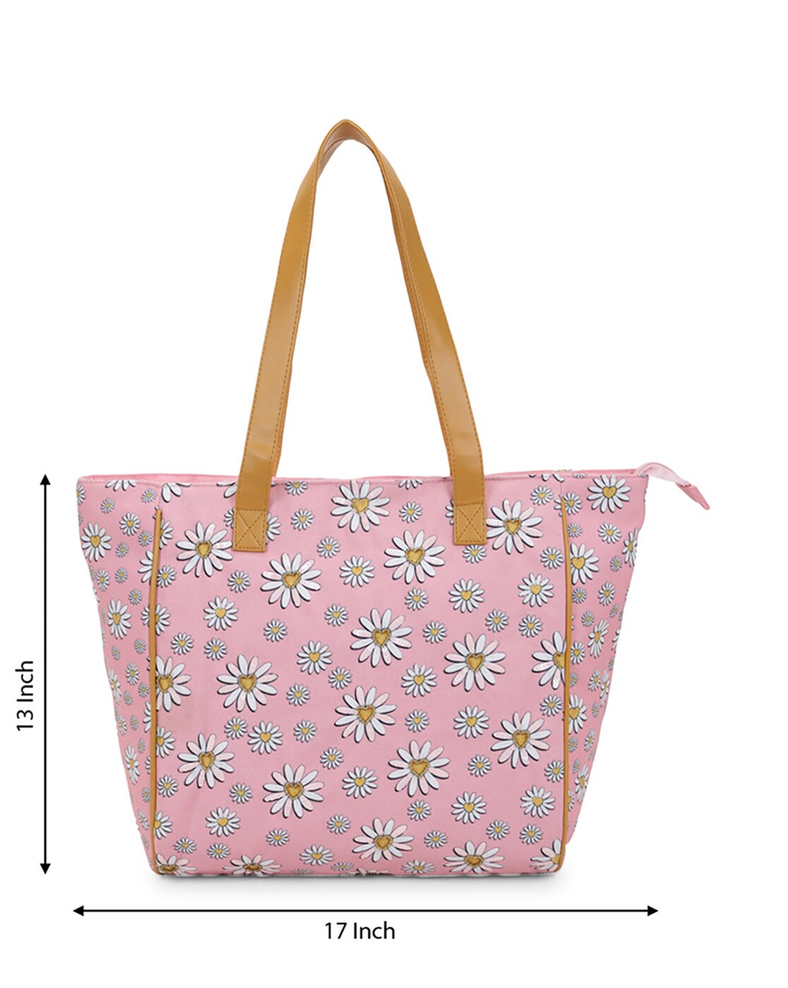 Cloud island floral tote diaper outlet bag