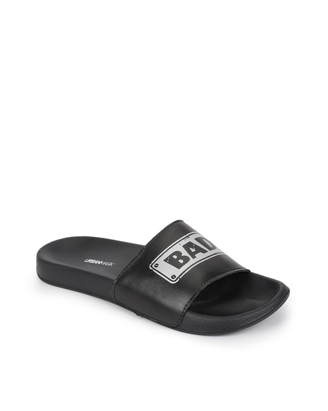 Buy Black Flip Flop Slippers for Men by UrbanMark Online Ajio