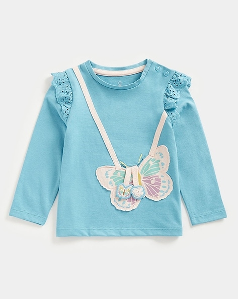 Mothercare Round-Neck Top with Applique