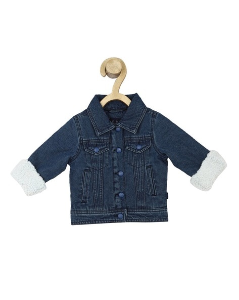 Ma&Baby Toddler Kids Baby Boys Denim Jacket Turn-Down Collar Long Sleeve  Button-Up Shirt Jean Jacket Coat - Walmart.com