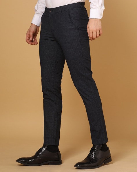 Only & Sons slim tapered suit trousers in navy | ASOS