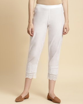 Buy MARK LEUTE Womens SlimClassic Formal Trousers MLLYCTRBlack28 at  Amazonin