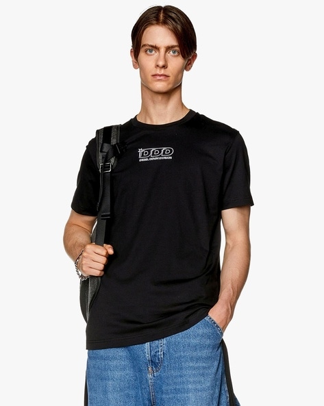 T-DIEGOR-DIV Man: T-shirt with embroidered logo