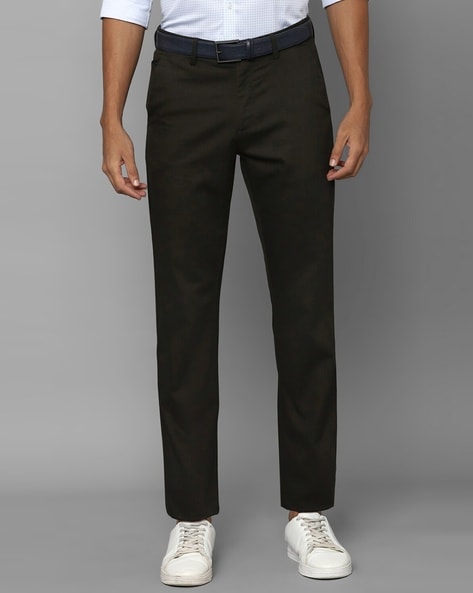 Allen Solly Prime Trousers & Chinos, Allen Solly Black Jogger Pants for Men  at Allensolly.com