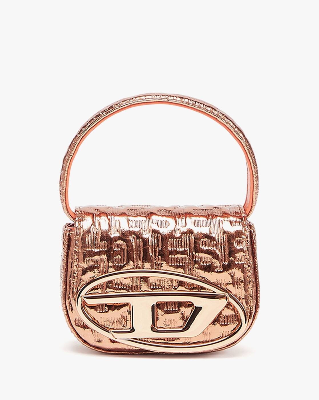 DIESEL 1DR XS ショルダーバッグ Buy DIESEL 1DR XS - Iconic Metallic Monogram Mini Crossbody Bag