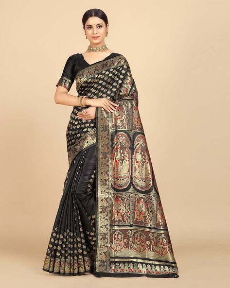 Latest Party wear Printed Saree at Rs.650/Piece in surat offer by Happy Pack