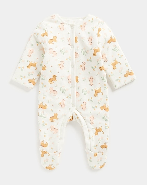 Mothercare store white sleepsuits