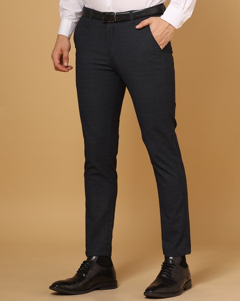 Formal Slim-fit slacks | Mens dress pants, Mens street style, Slim fit men