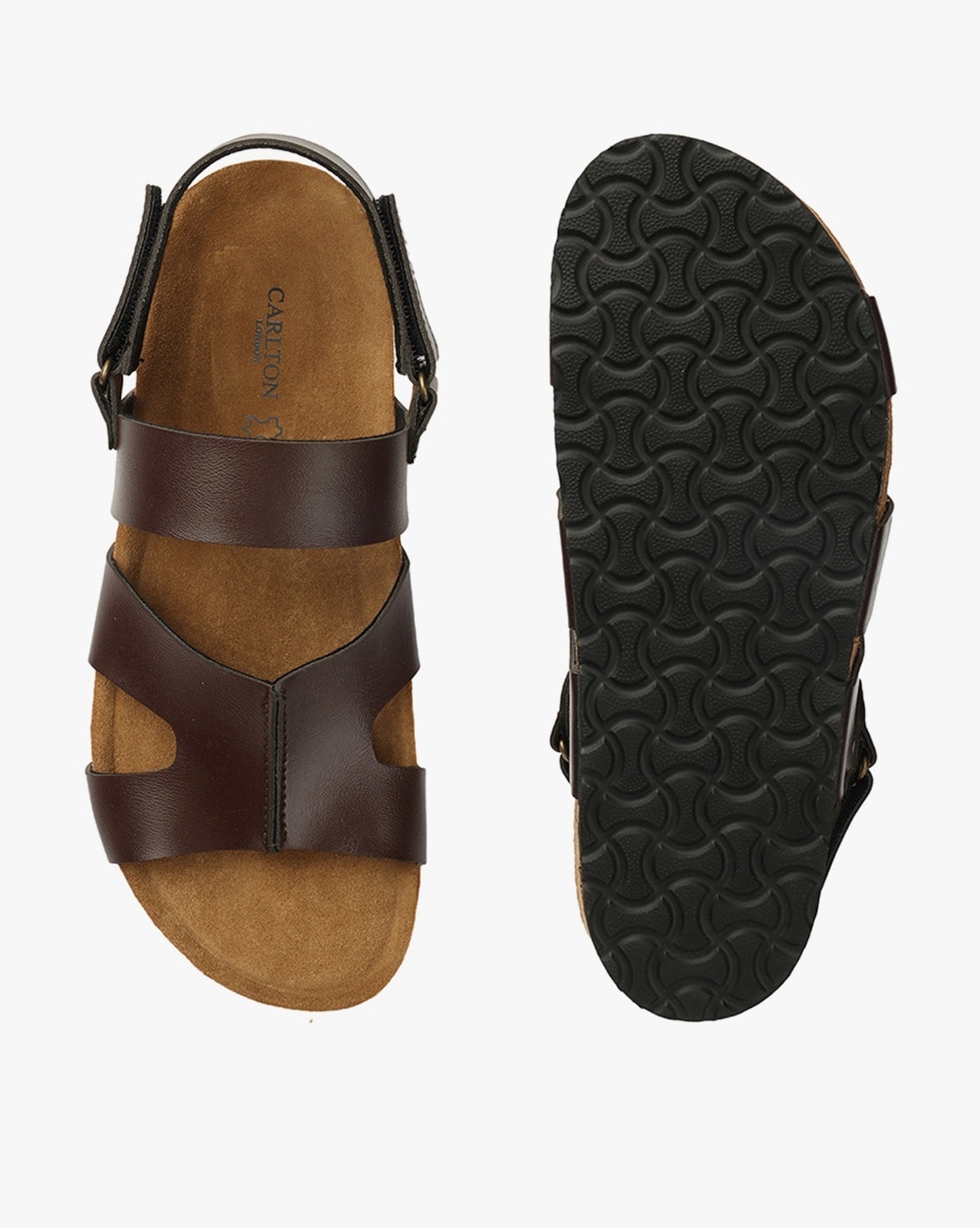 Buy Camel Brown Sandals for Men by WOODLAND Online | Ajio.com