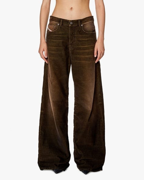 メ*ル様 diesel d-sire denim W28 L30 レディース デニム ルーズ D-SIRE-WORK L.30（デニムパンツ