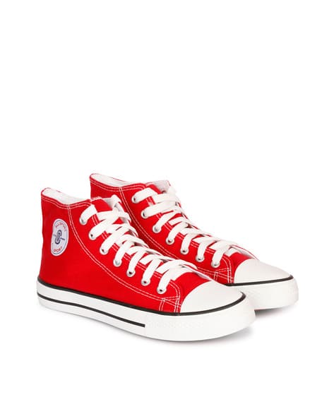 Mid-Top Lace-Up Shoes