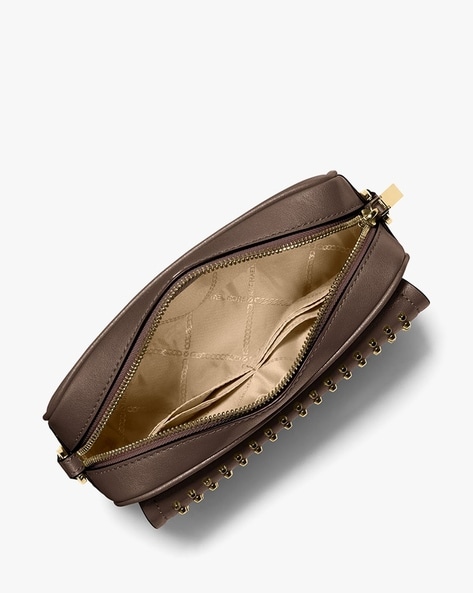 Marc Jacobs Studded Leather Satchel Bag