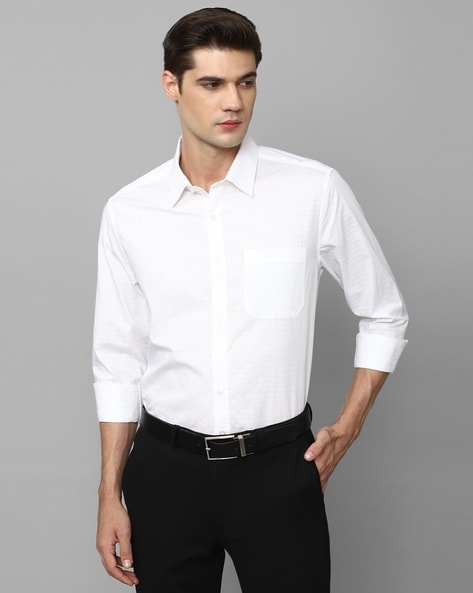 Louis Philippe Striped Slim Fit Shirt