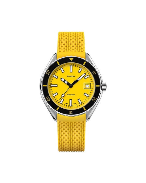 Yellow watches on sale for mens