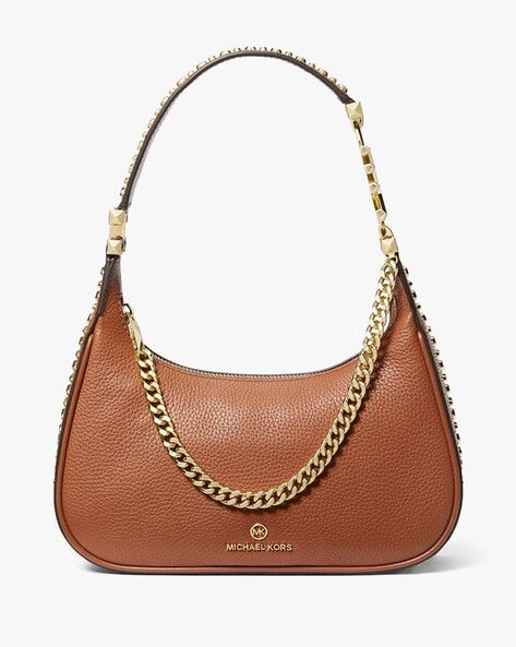 Michael Kors Emilia Small Satchel Crossbody Women's Bag - Brown for sale  online | eBay