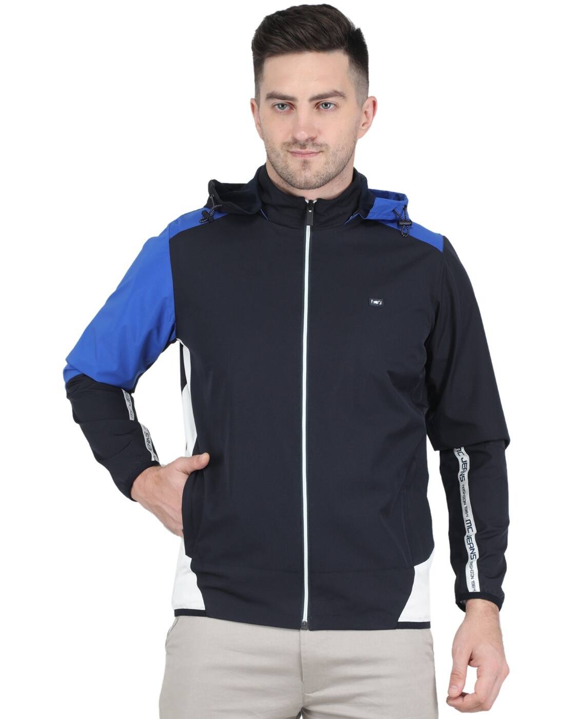 Buy Blue Jackets u0026 Coats for Men by MONTE CARLO Online | Ajio.com