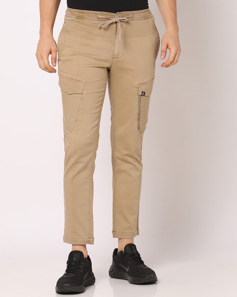 Khaki Cargo Pants for Men Men Solid Casual Multiple Pockets Outdoor  Straight Type Fitness Pants Cargo Pants Trousers ,Khaki,XL - Walmart.com