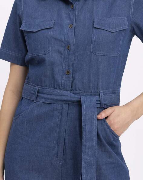 Buy Navy Blue Jumpsuits &Playsuits for Women by Fable Street