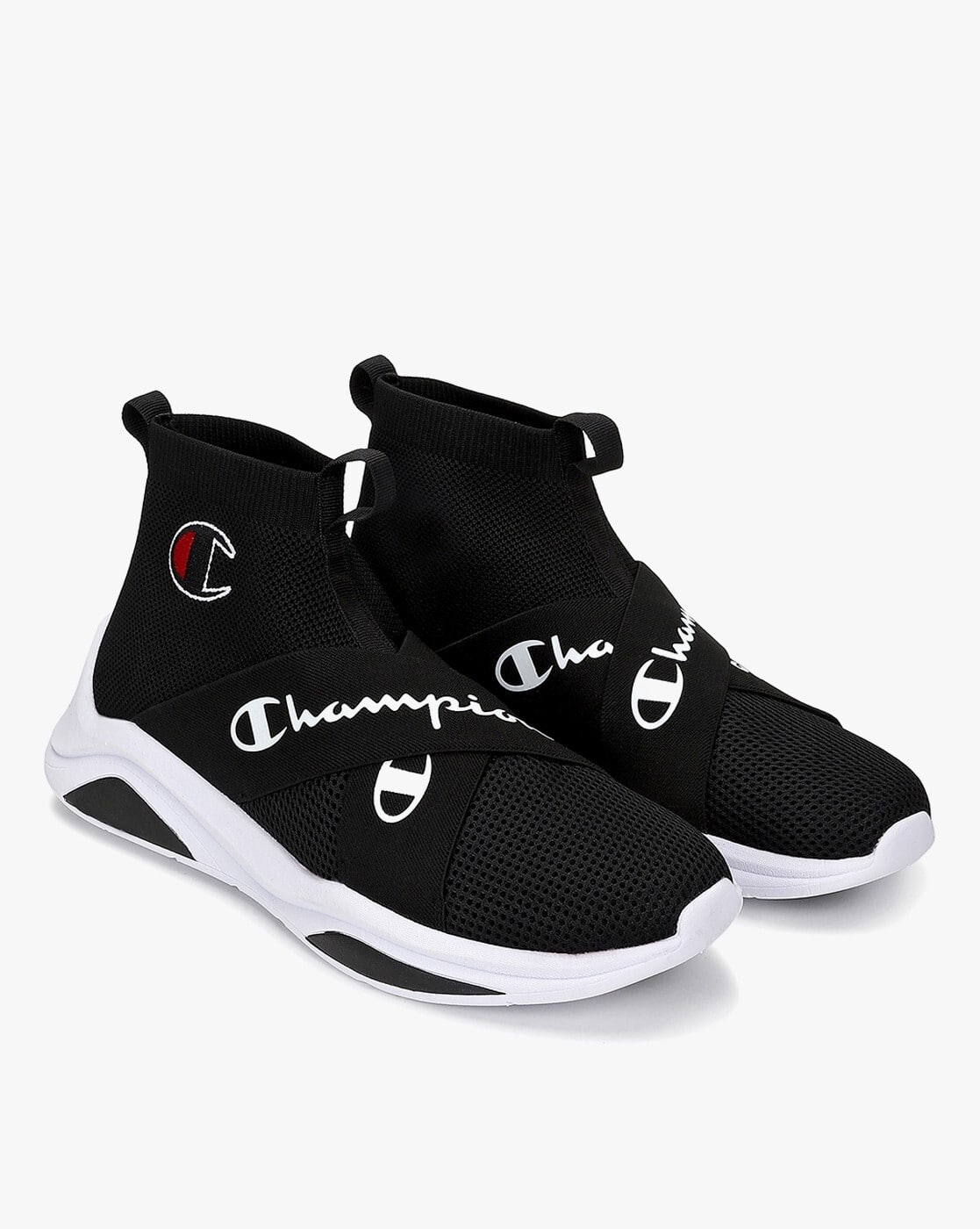 black and gold champion shoes