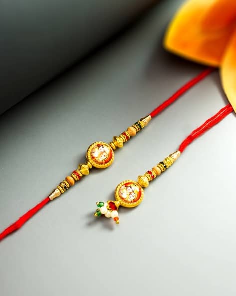 MATCHITT Set of 2 Printed Rakhi