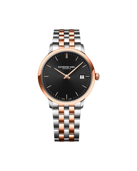 Raymond Weil Freelancer Automatic Black Dial India | Ubuy