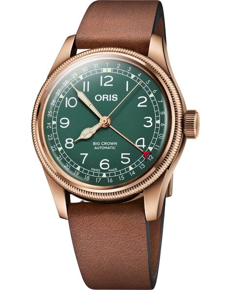 Buy Oris Round Shape Analogue Wrist Watch Brown Color Men AJIO