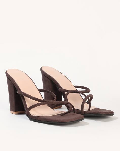 Heeled Sandals New Look Tan Heels Low Block Heels New Look Tan