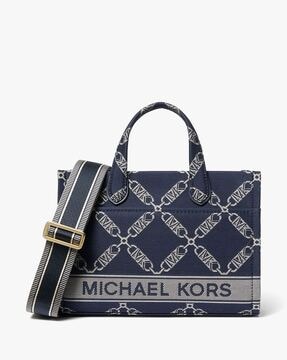 Michael Kors Small Hally Signature Logo Print Shoulder Bag