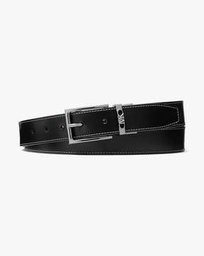Textured Belt – Signature Buckle