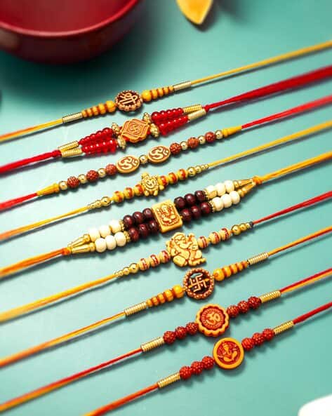 MATCHITT Pack of 9 Rakhis
