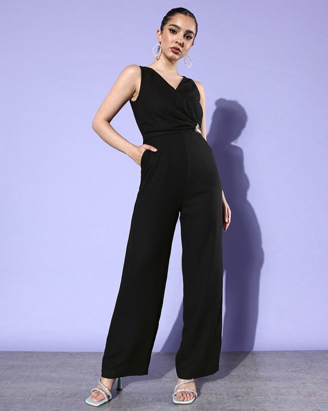 Annabelle Women Black Jumpsuit - Selling Fast at Pantaloons.com