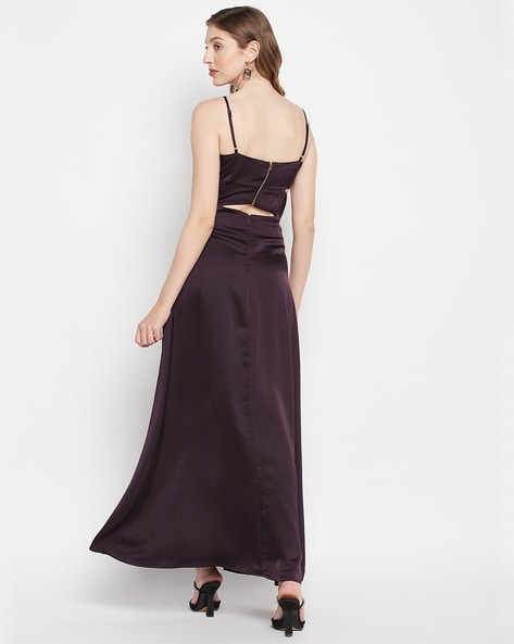 Cut Out Slip Maxi Dress