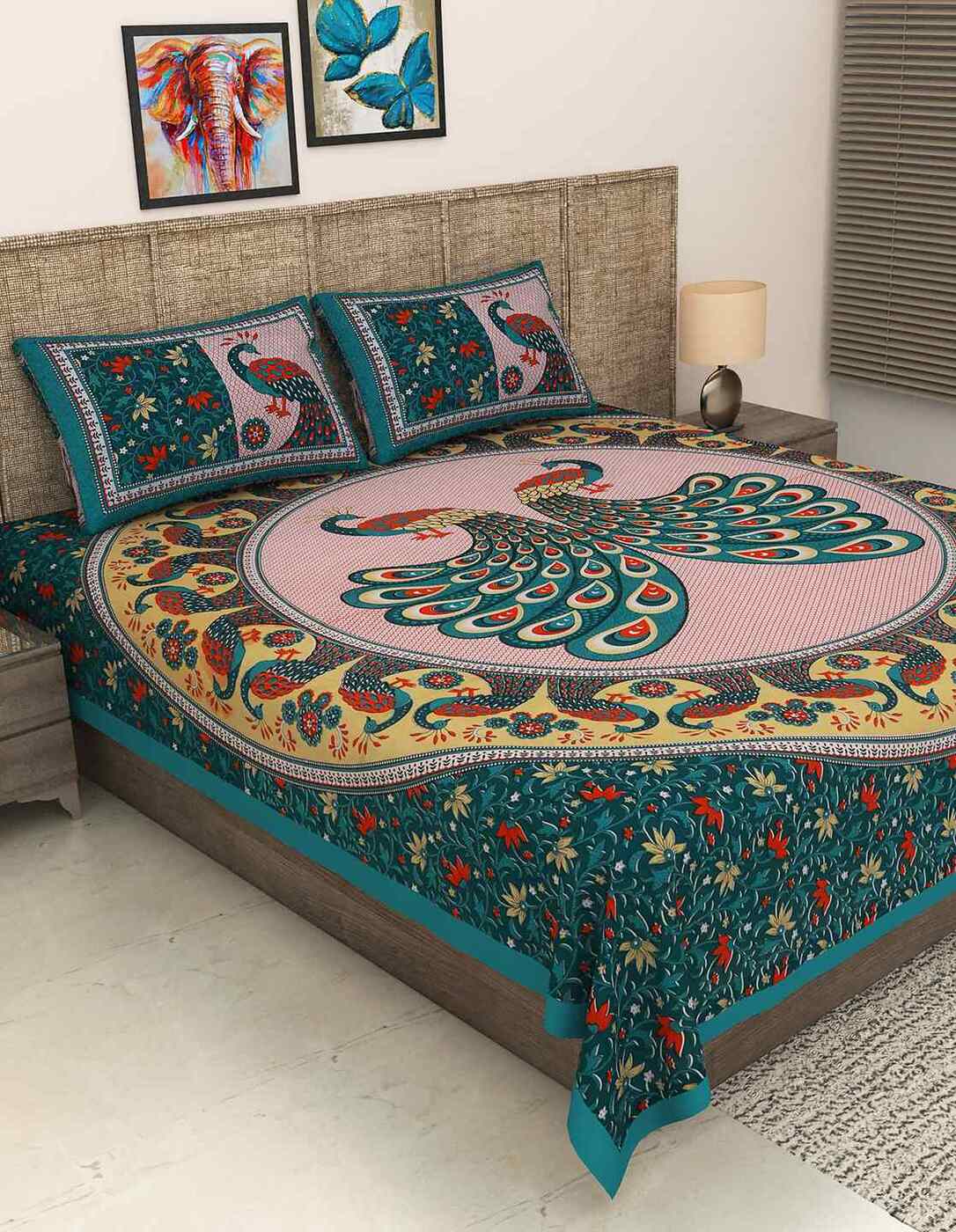 Price of double on sale bed sheet