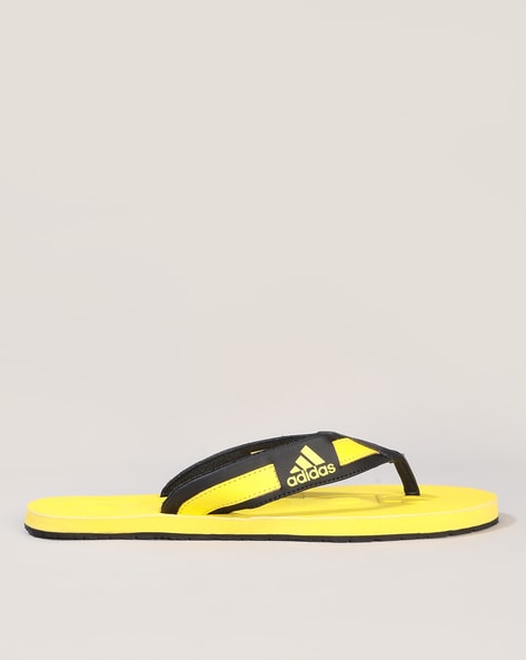 Buy Yellow Flip Flop Slippers for Men by ADIDAS Online Ajio