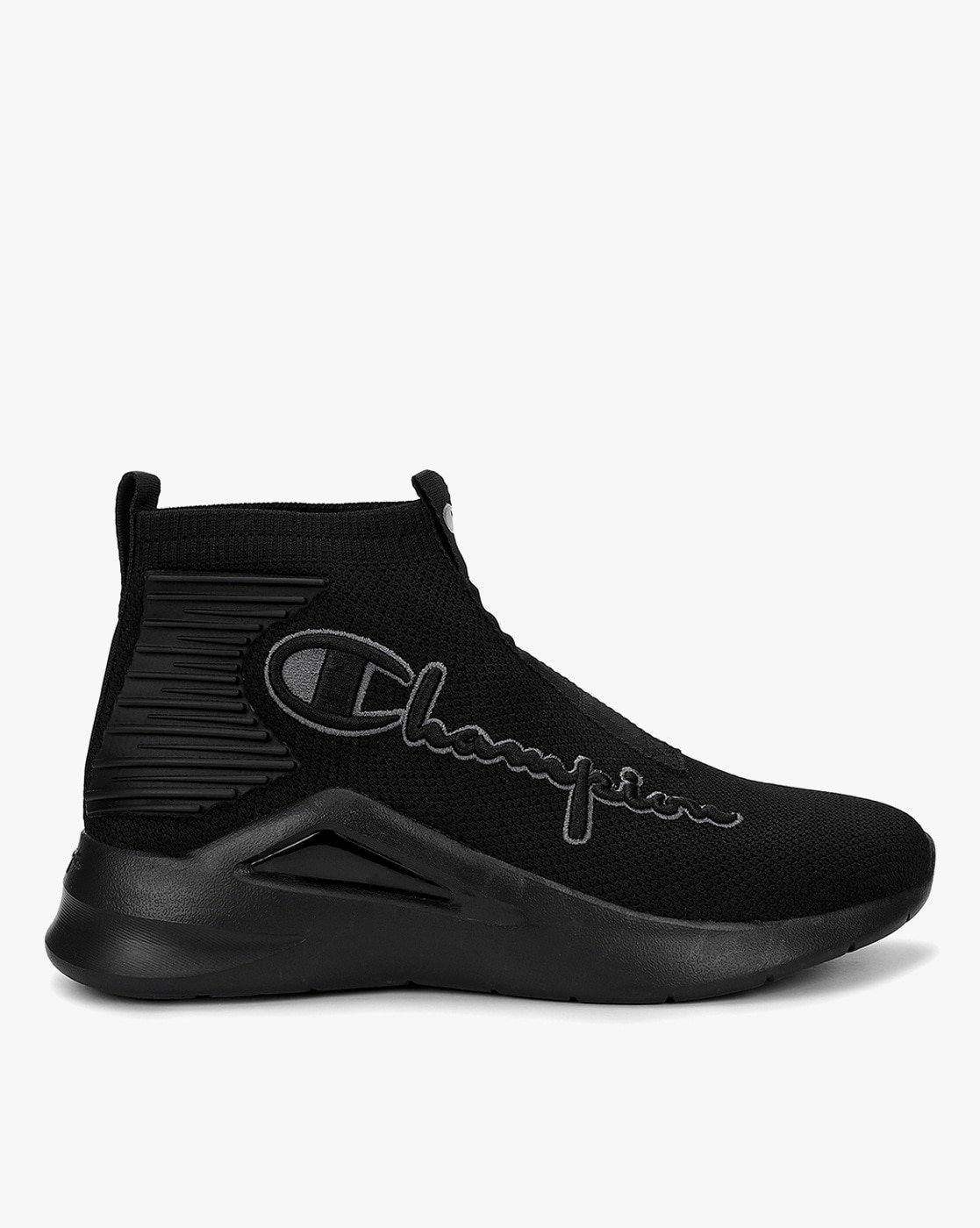 Champion black slip 2025 on shoes