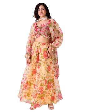 magnetism Floral Print Top & Palazzos Set-picture-53