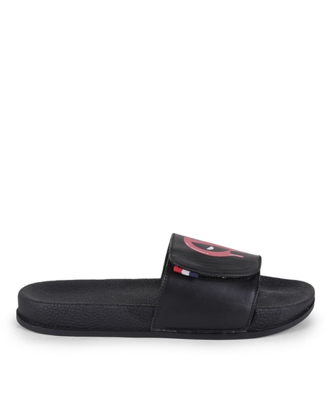 Buy Black Flip Flop Slippers for Men by CLOSHO Online Ajio