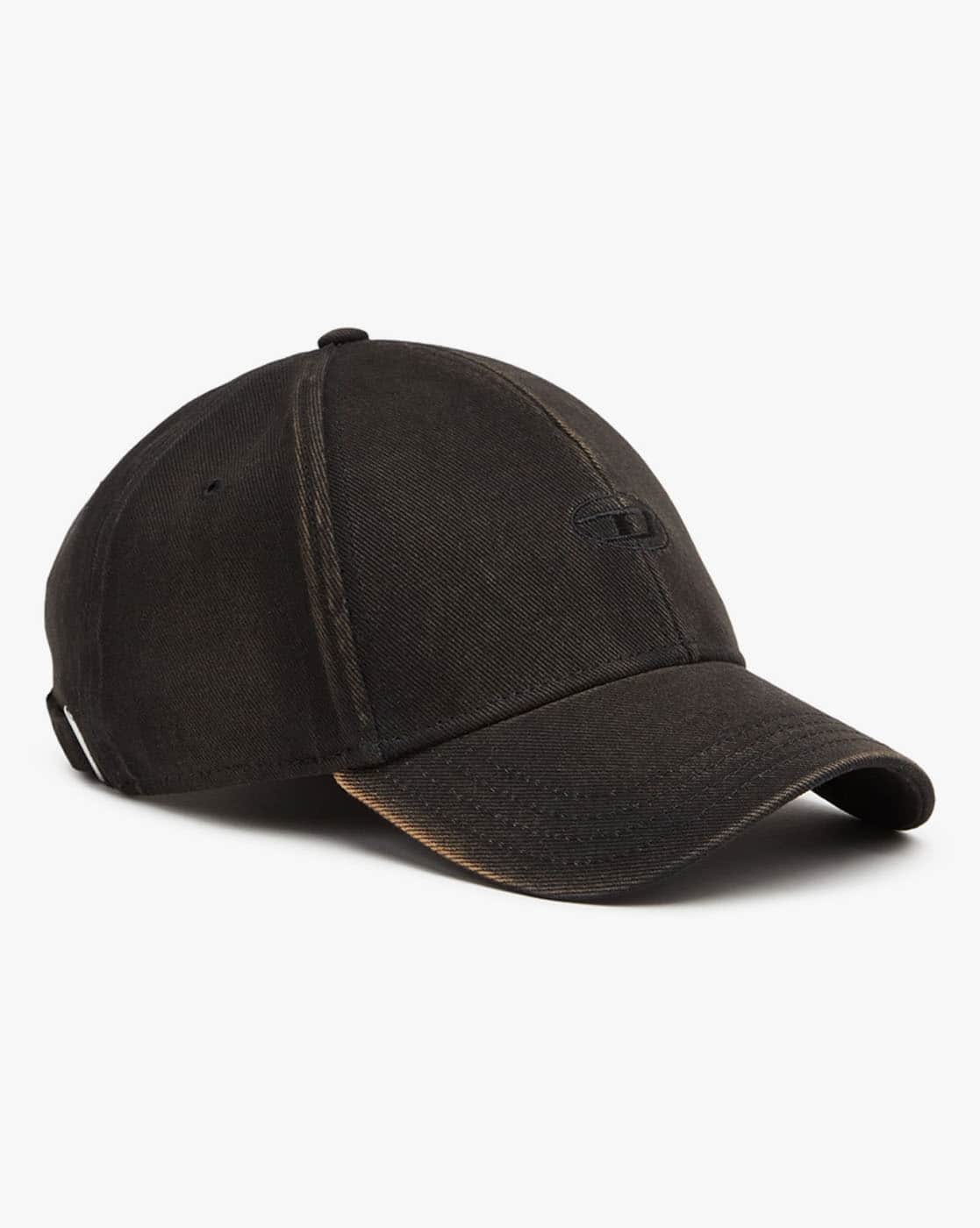 【DIESEL】C-Run-Wash Baseball Cap Black Black C-Run-Wash Cap by Diesel on Sale