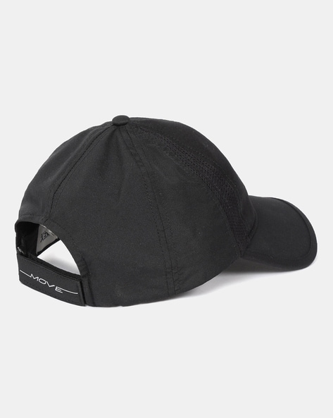 Jockey CP21 Polyester Cap with Stay Dry Technology For Men (Black, FS)
