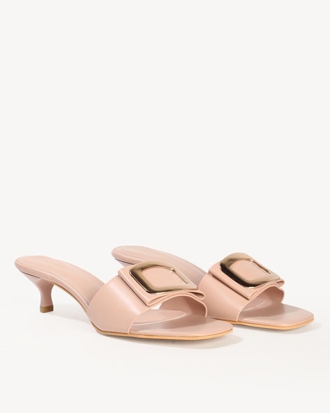 Blush kitten best sale heel sandals