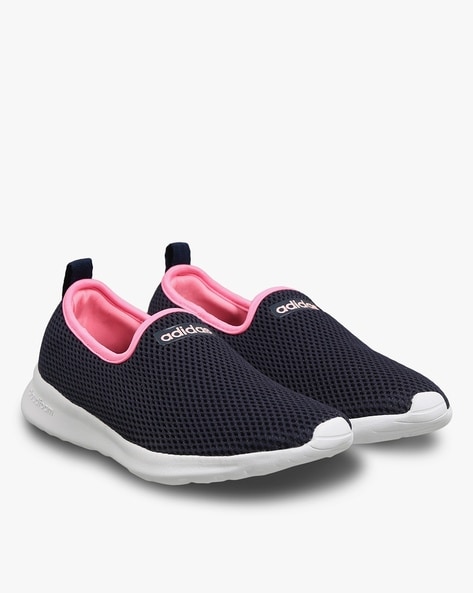 Adidas neo women's cloudfoam lite racer slip running clearance shoes