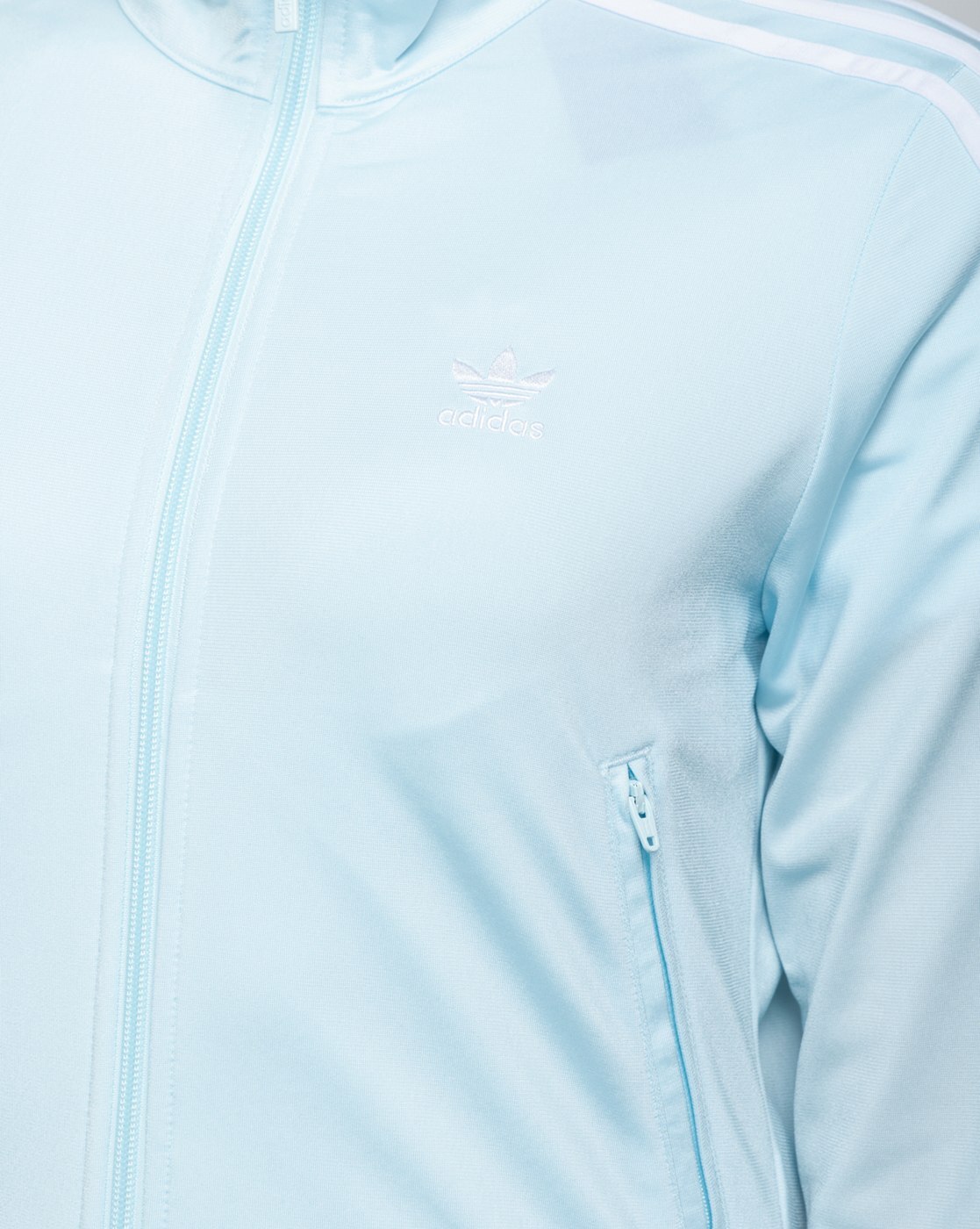 Adidas ash shop blue track jacket